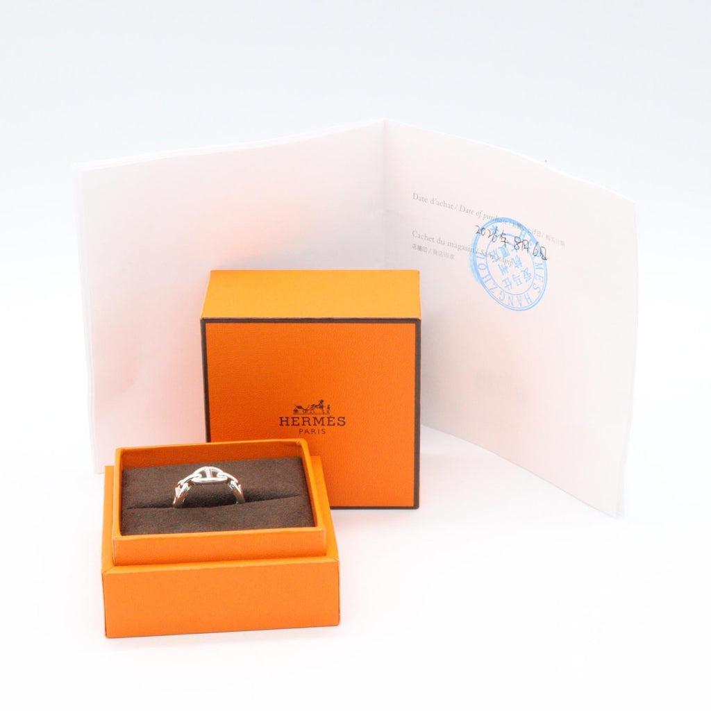 Hermès Enchaînée PM Ring · Sterling Silver
