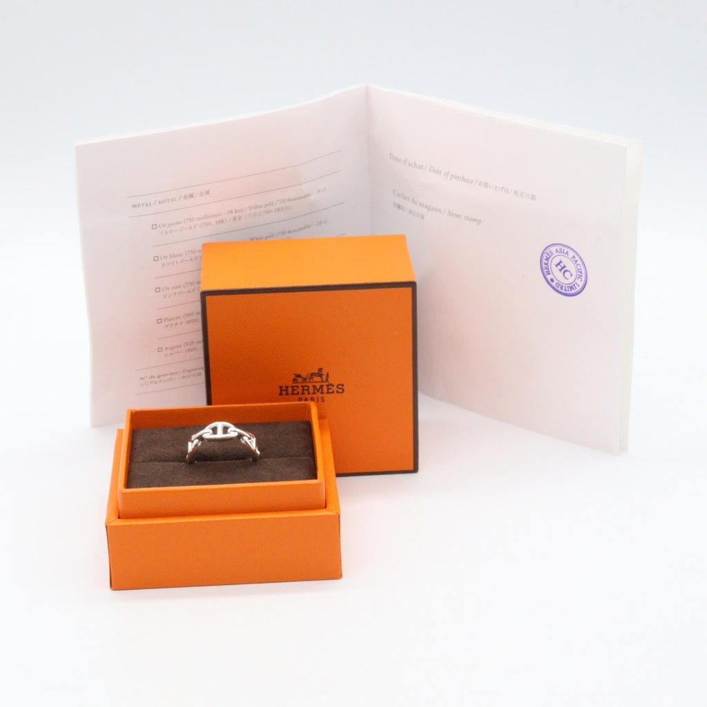 Hermès Enchaînée PM Ring · Sterling Silver