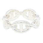 Hermès Enchaînée PM Ring · Sterling Silver