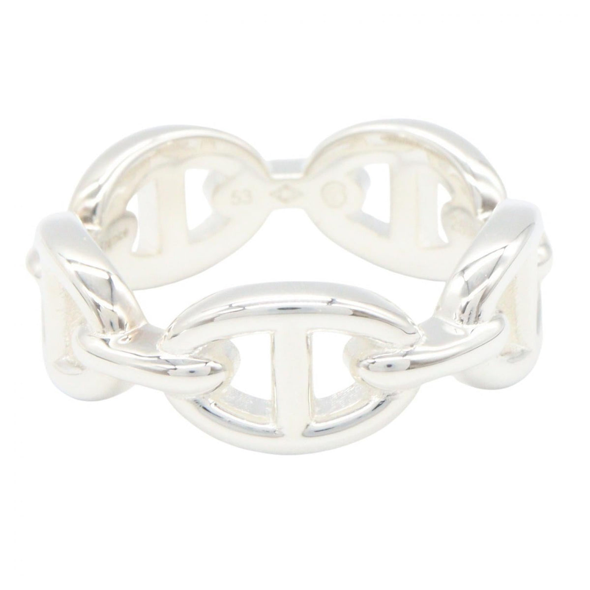 Hermès Enchaînée PM Ring · Sterling Silver