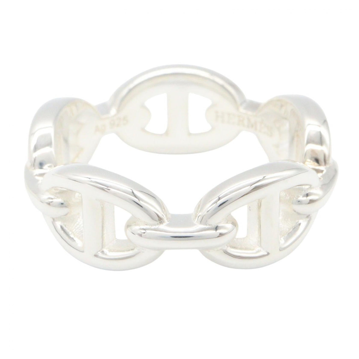 Hermès Enchaînée PM Ring · Sterling Silver