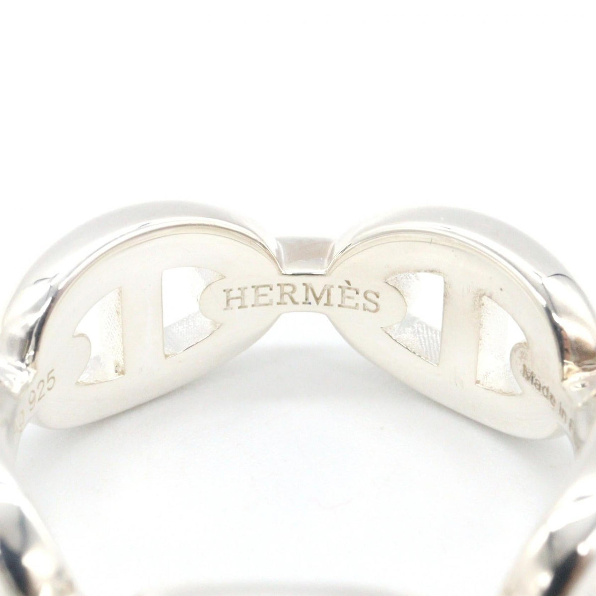 Hermès Enchaînée PM Ring · Sterling Silver