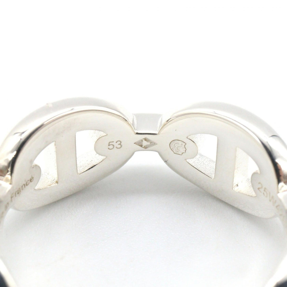 Hermès Enchaînée PM Ring · Sterling Silver