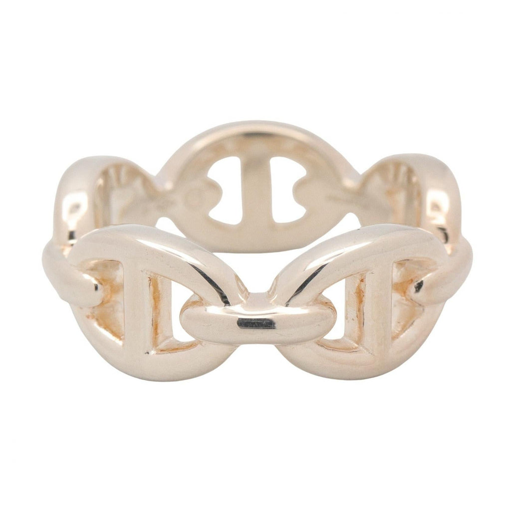 Hermès Enchaînée PM · Sterling Silver Ring