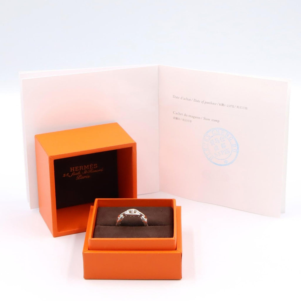 Hermès Enchaînée PM · Sterling Silver Ring