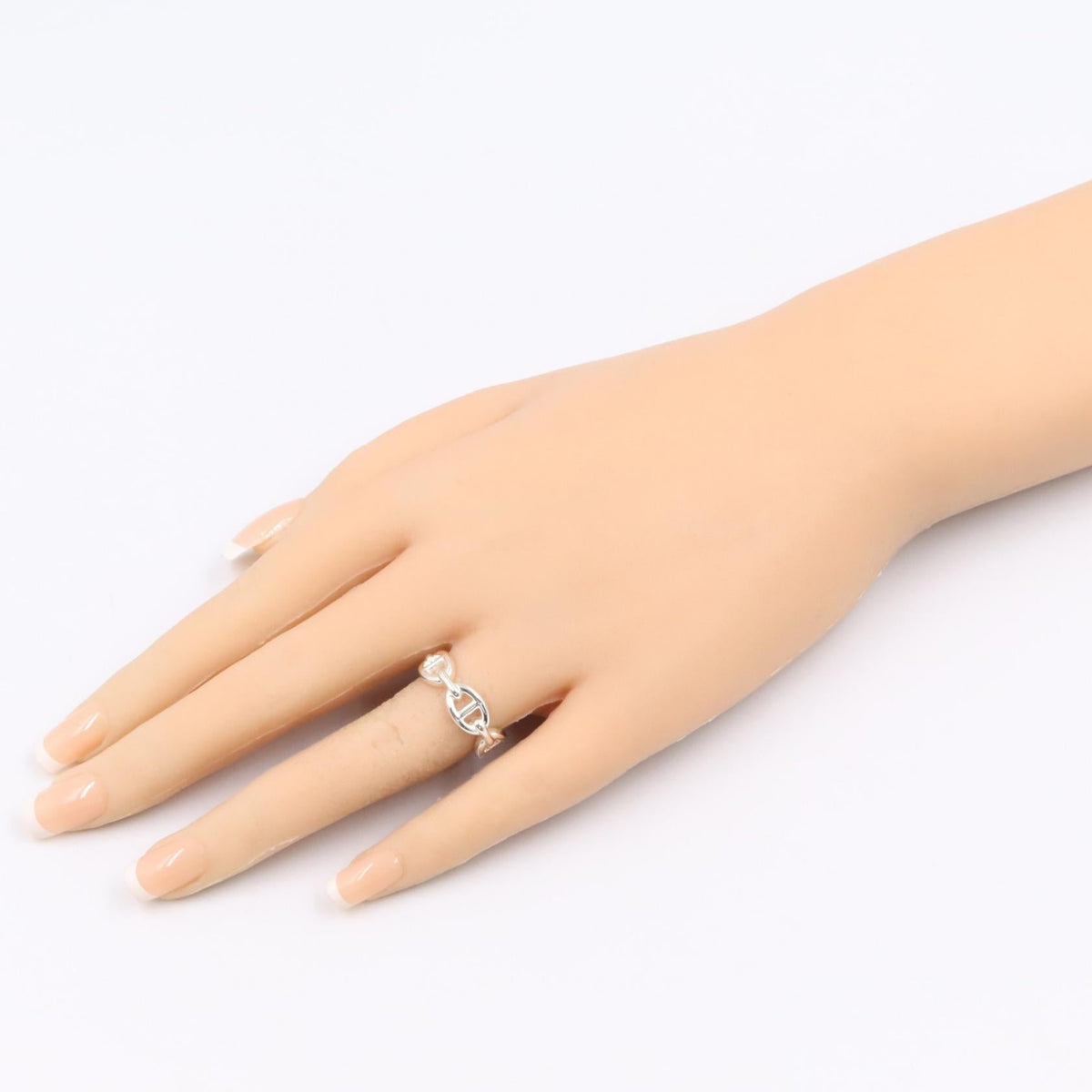 Hermès Enchaînée PM · Sterling Silver Ring