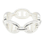 Hermès Enchaînée PM · Sterling Silver Ring