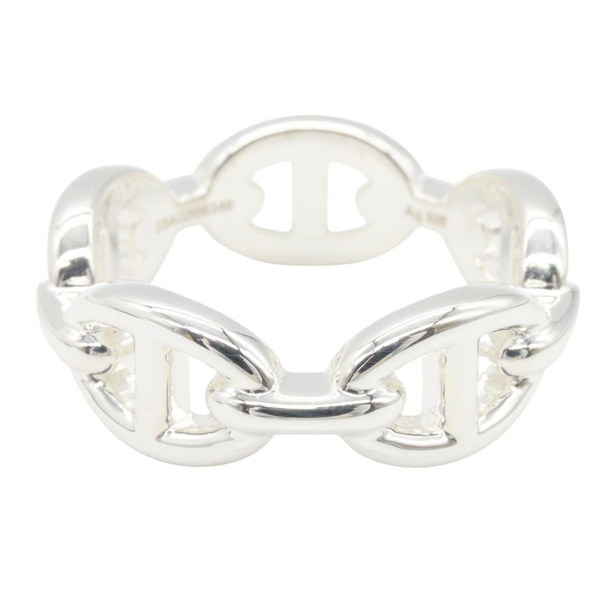 Hermès Enchaînée PM · Sterling Silver Ring