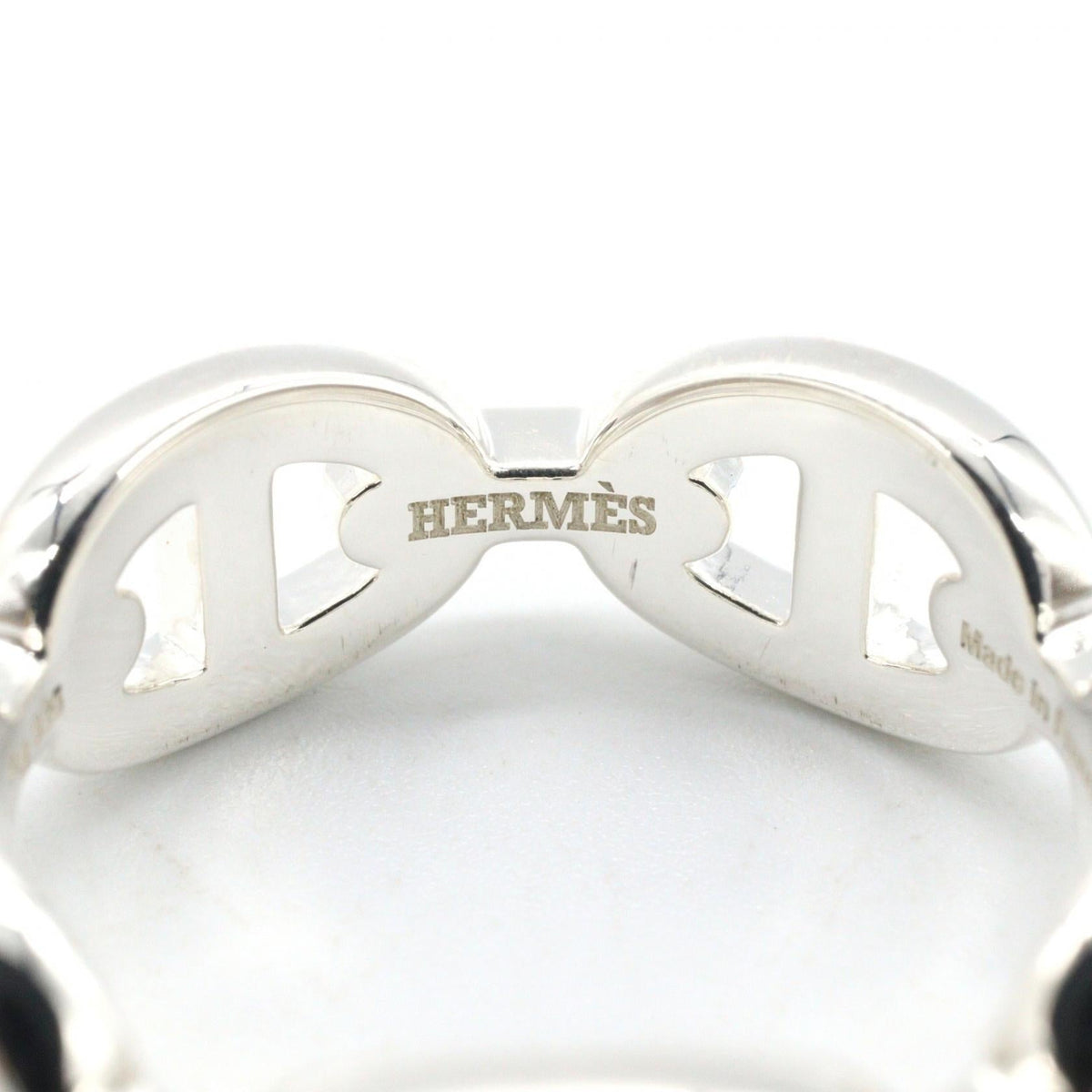 Hermès Enchaînée PM · Sterling Silver Ring