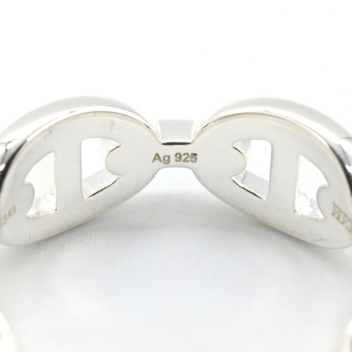 Hermès Enchaînée PM · Sterling Silver Ring