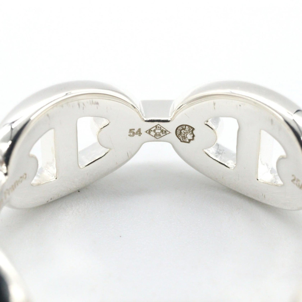 Hermès Enchaînée PM · Sterling Silver Ring