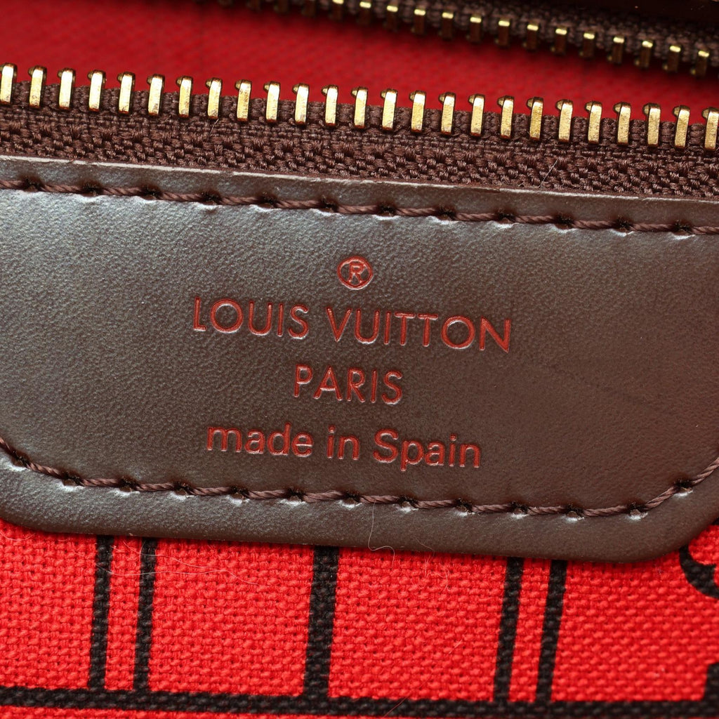 Louis Vuitton Neverfull MM · Damier Ebene