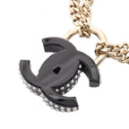 Chanel CC Padlock · Pearl Double Choker