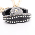 Chanel CC Padlock · Pearl Double Choker