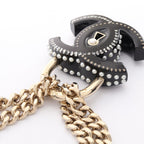 Chanel CC Padlock · Pearl Double Choker