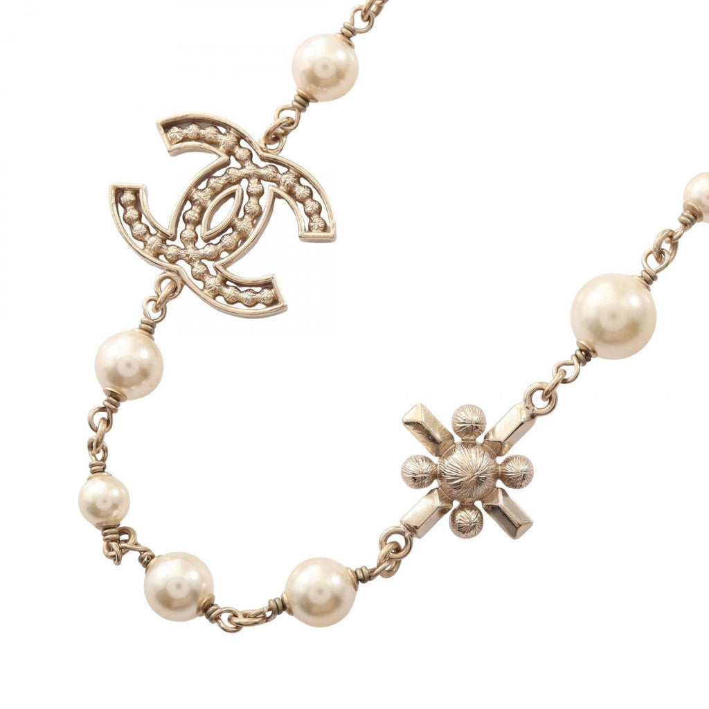 Chanel COCO · Pearl & Rhinestone Necklace