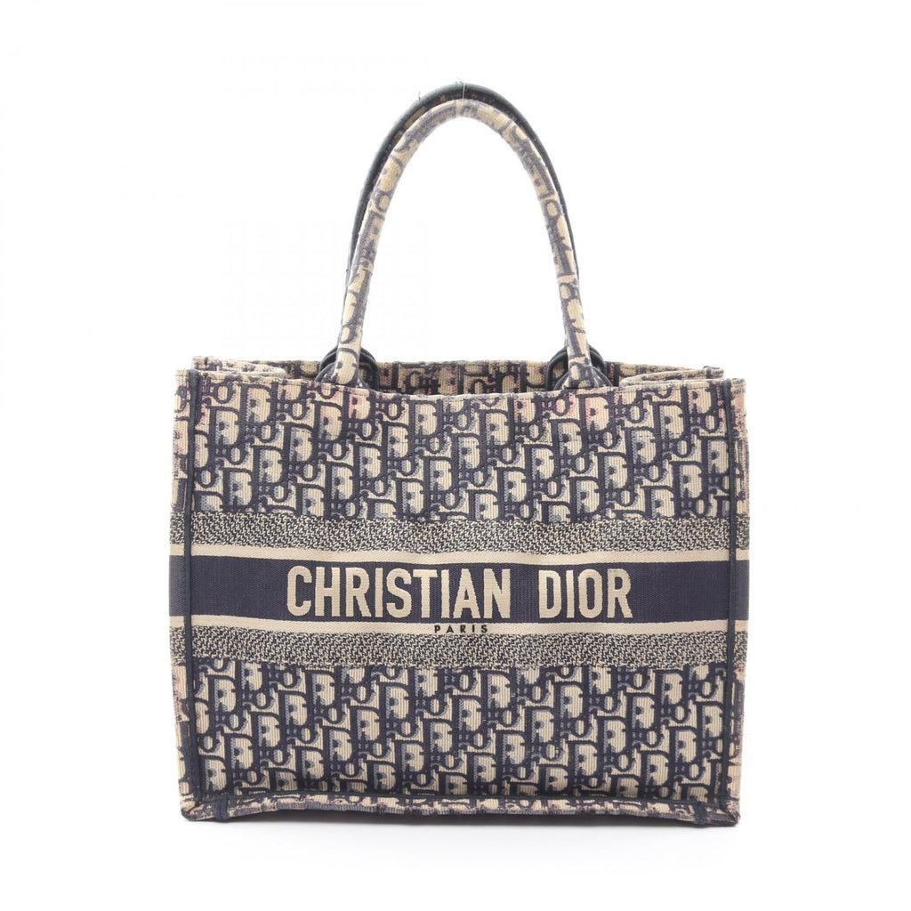 Dior Book Tote · Medium · Oblique Canvas