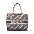 Dior Book Tote · Medium · Oblique Canvas