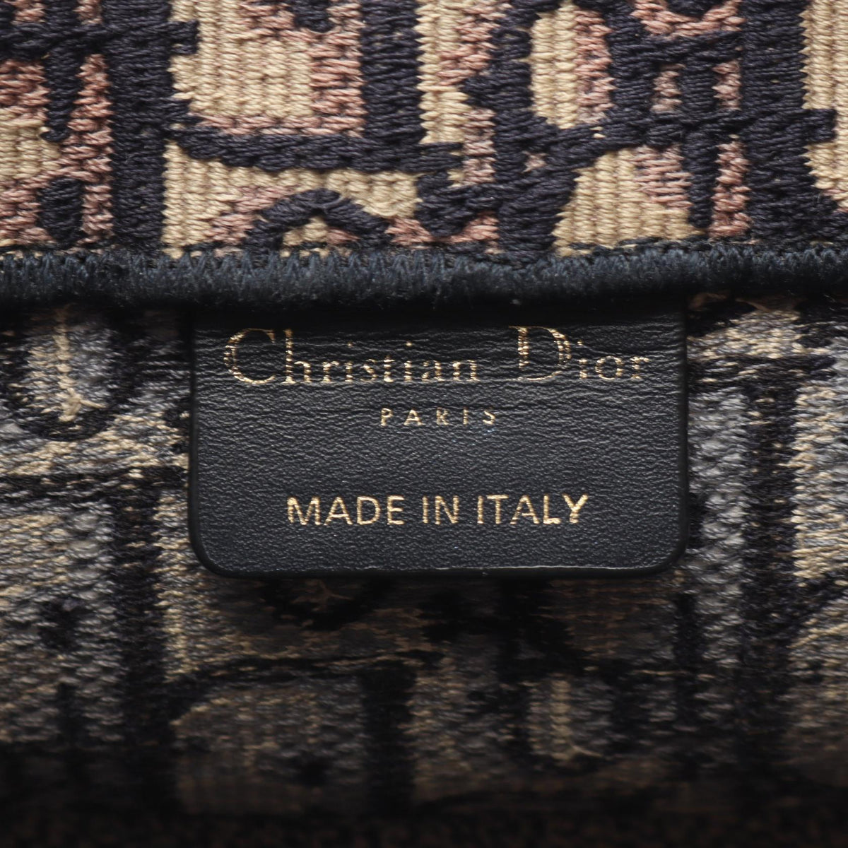 Dior Book Tote · Medium · Oblique Canvas