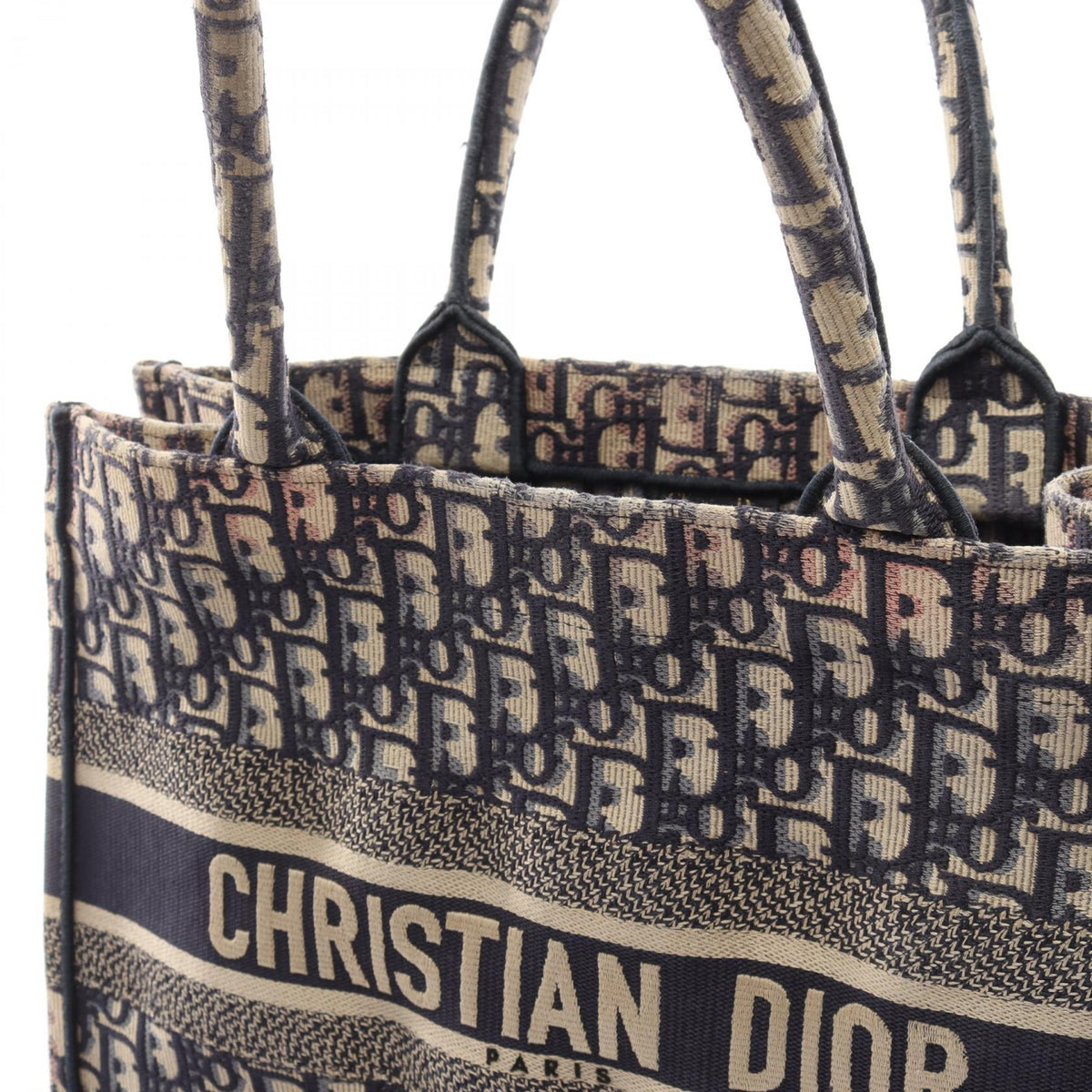 Dior Book Tote · Medium · Oblique Canvas