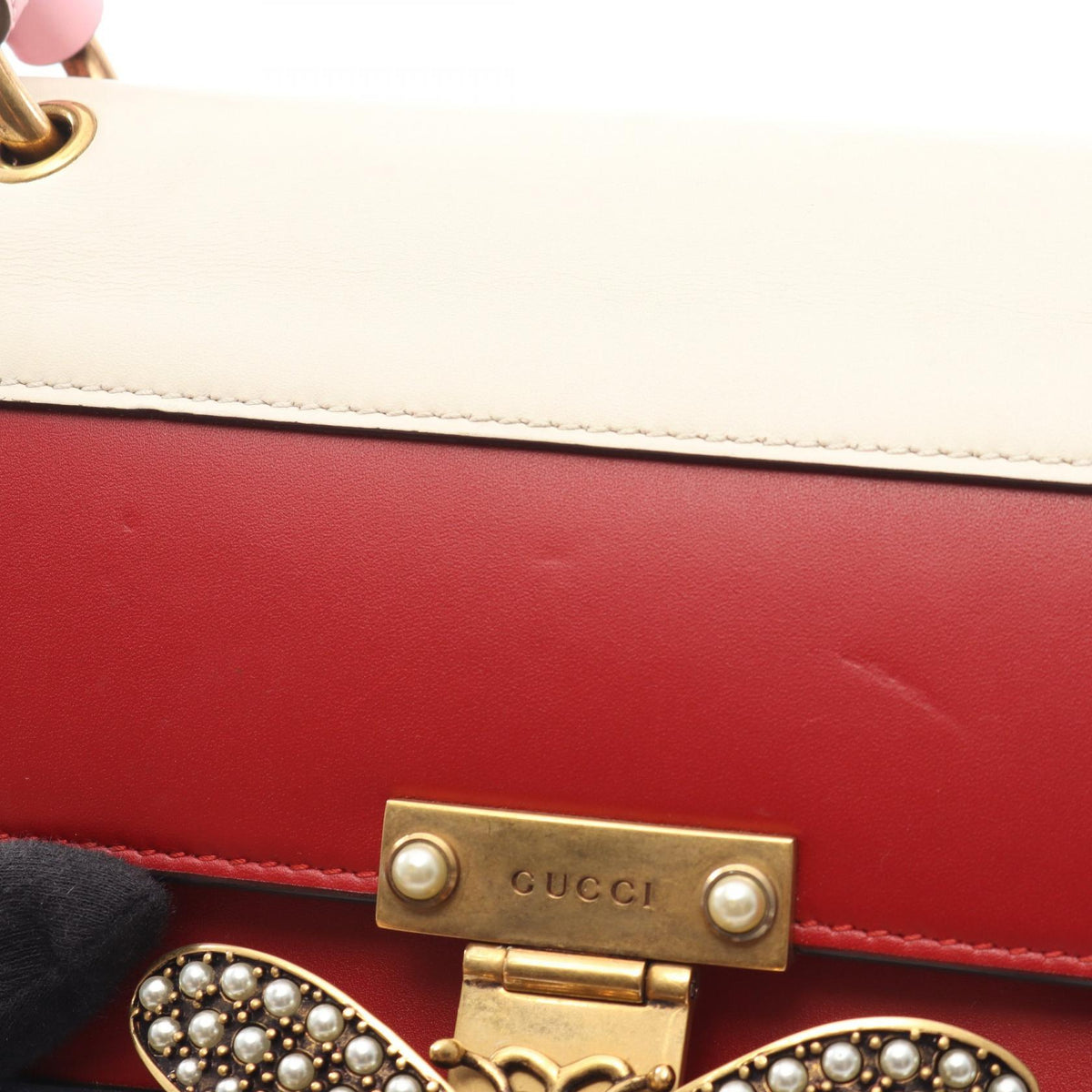 Gucci Queen Margaret · Tricolor Leather