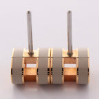 Hermès Mini Pop H · Gold Plated Earrings