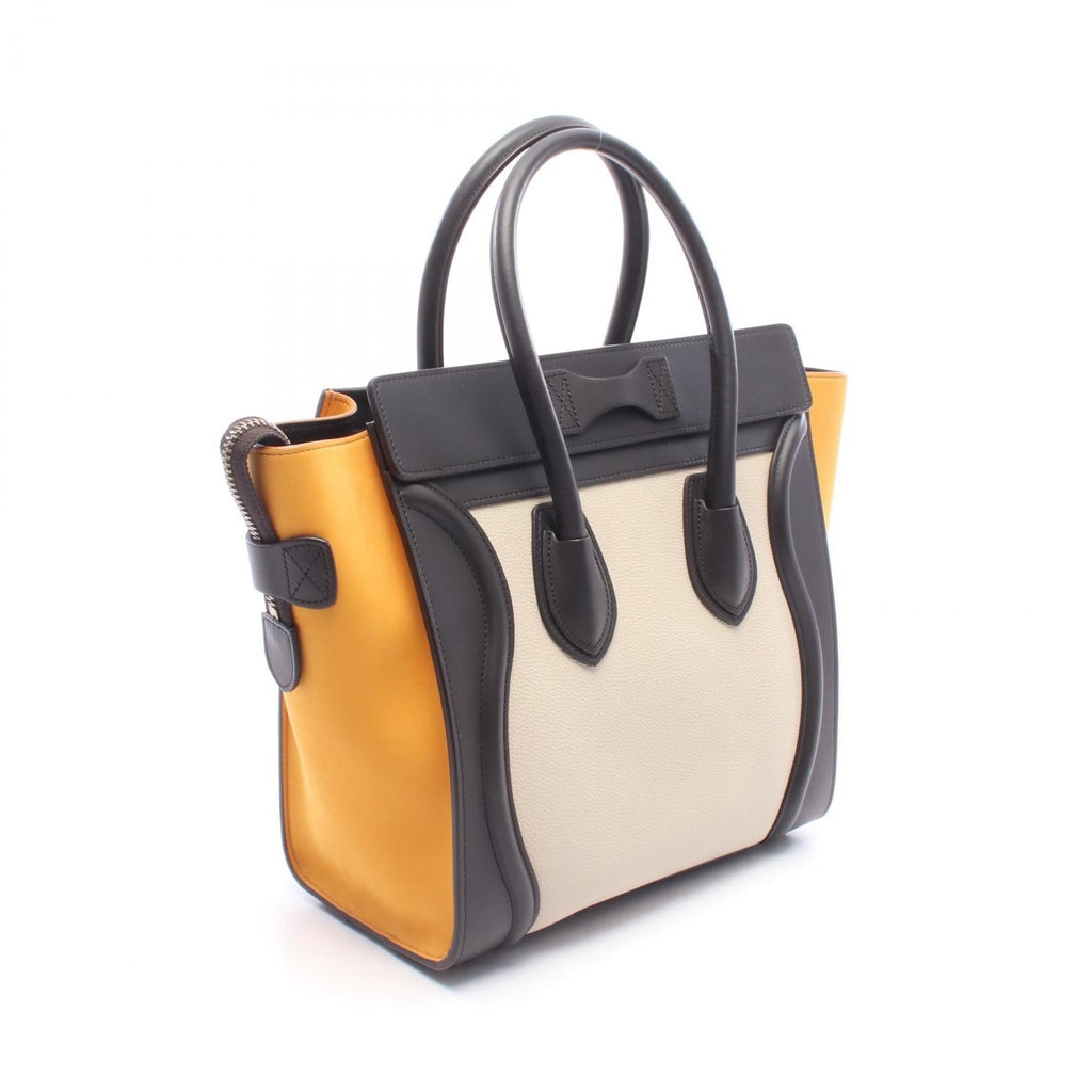 Celine Luggage Micro Shopper · Tricolor