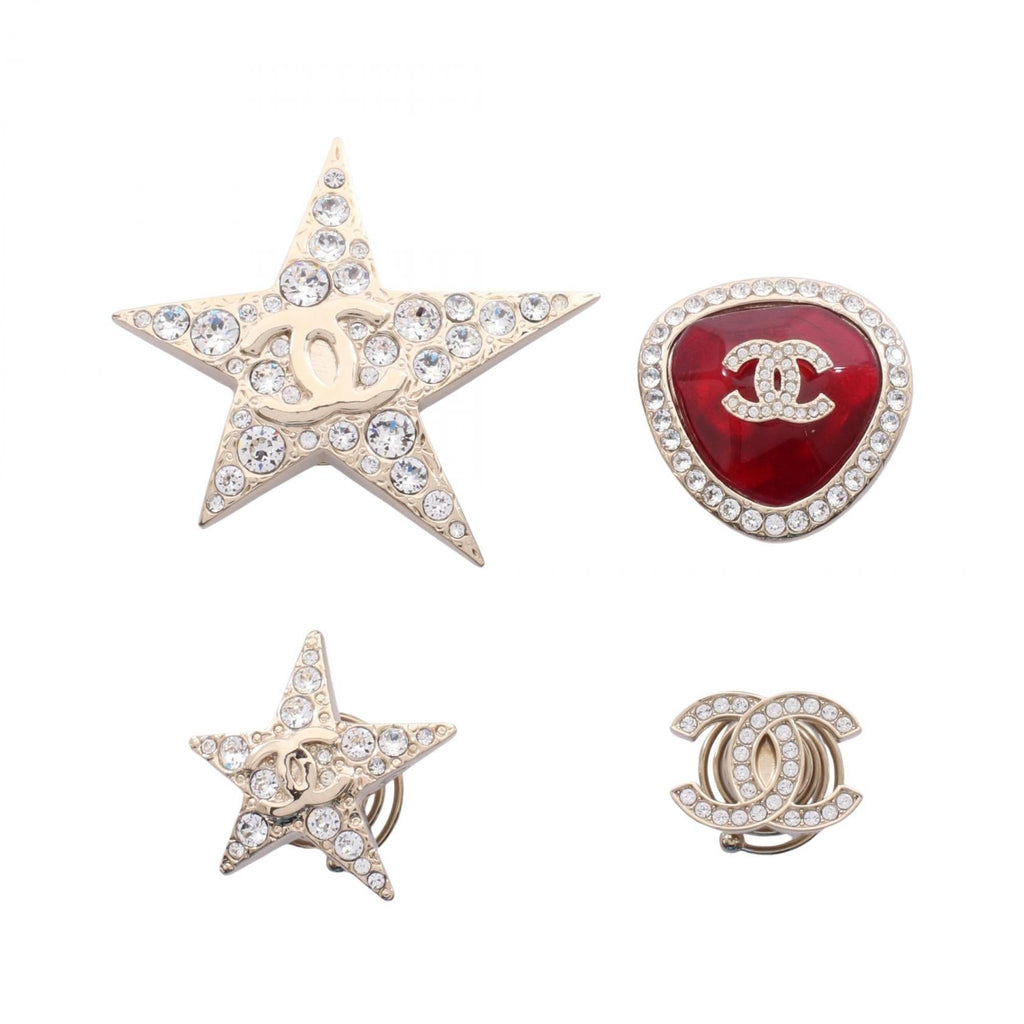 CHANEL COCO · Screw Pins · Crystal Set