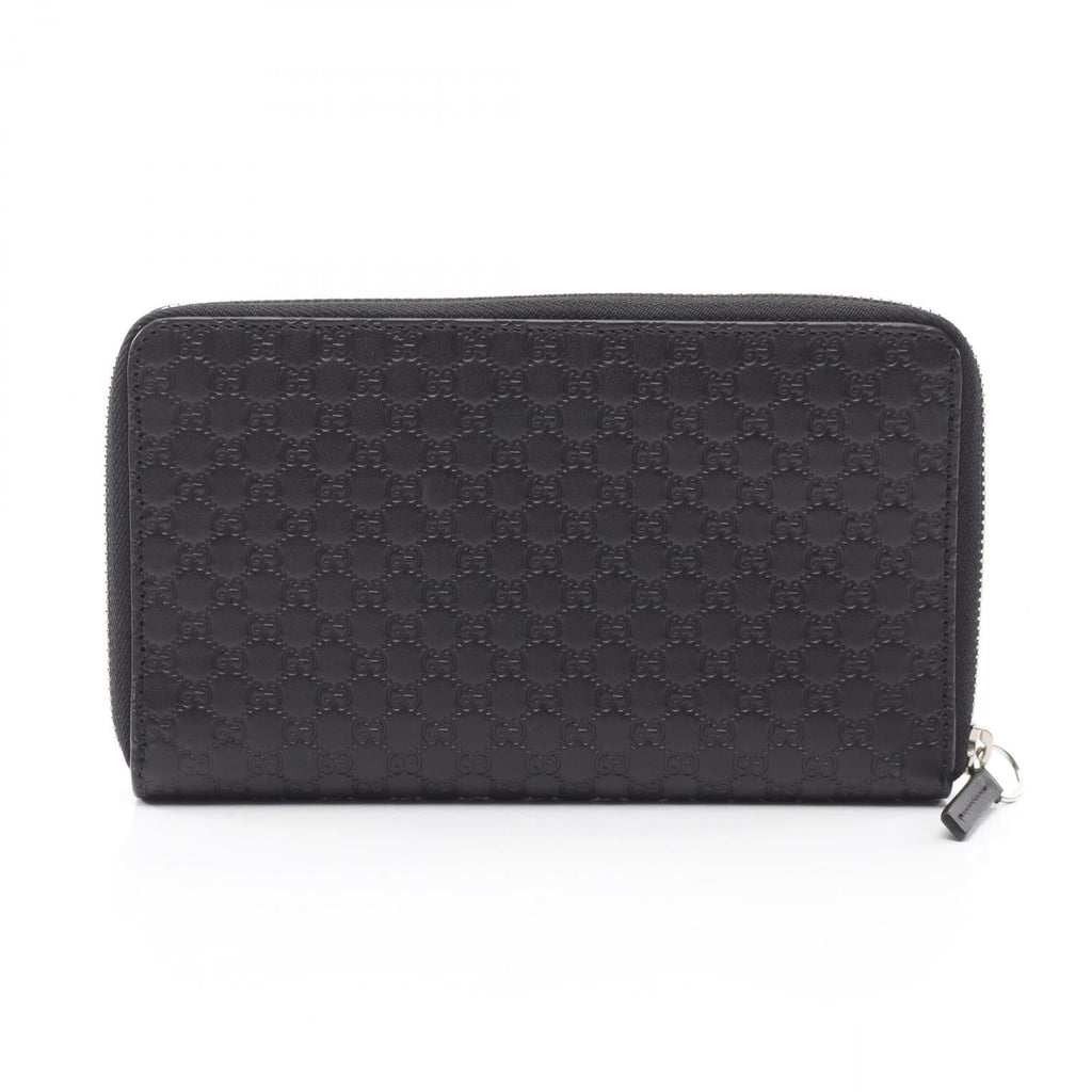 GUCCI Micro Guccissima · Zip Around Wallet