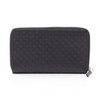 GUCCI Micro Guccissima · Zip Around Wallet