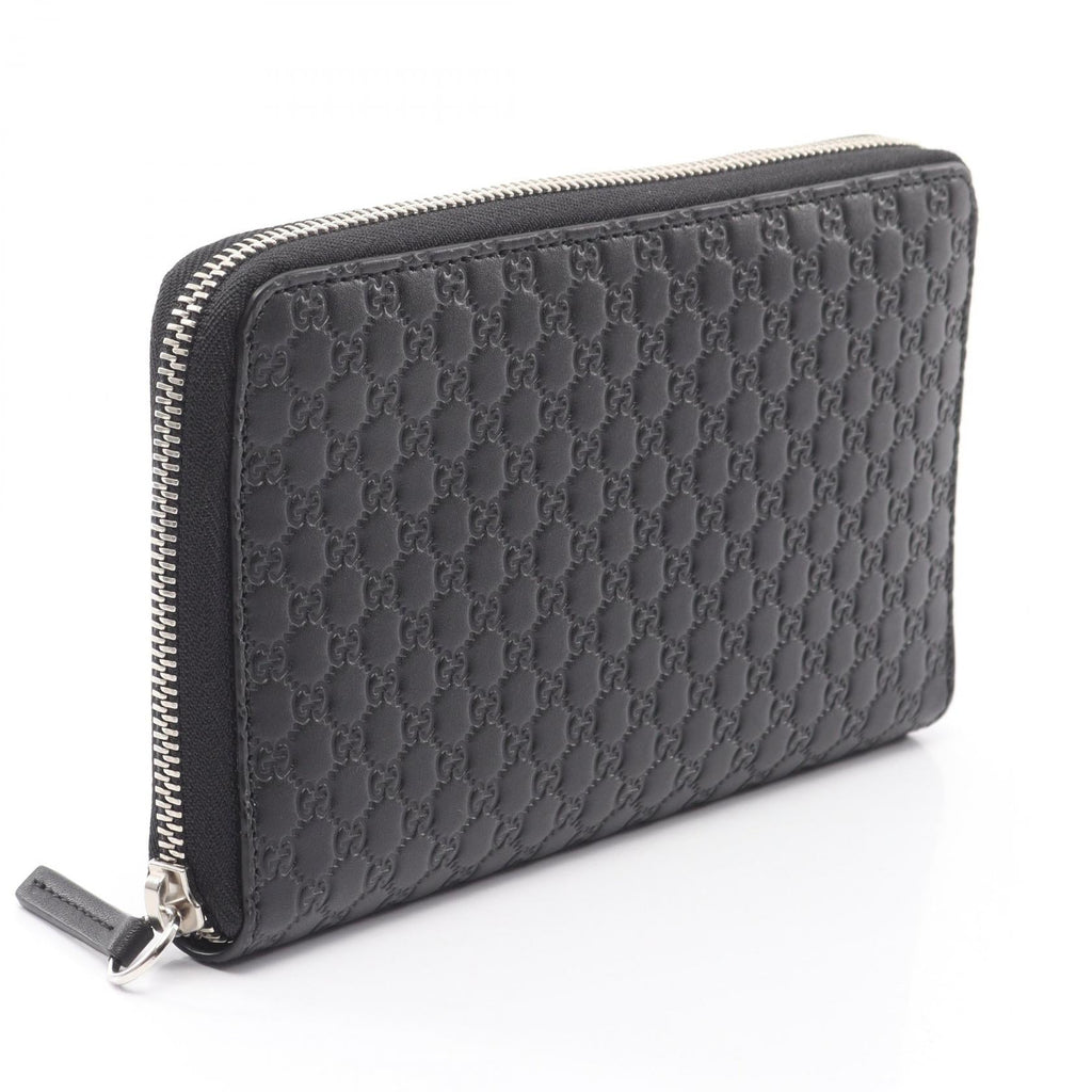 GUCCI Micro Guccissima · Zip Around Wallet