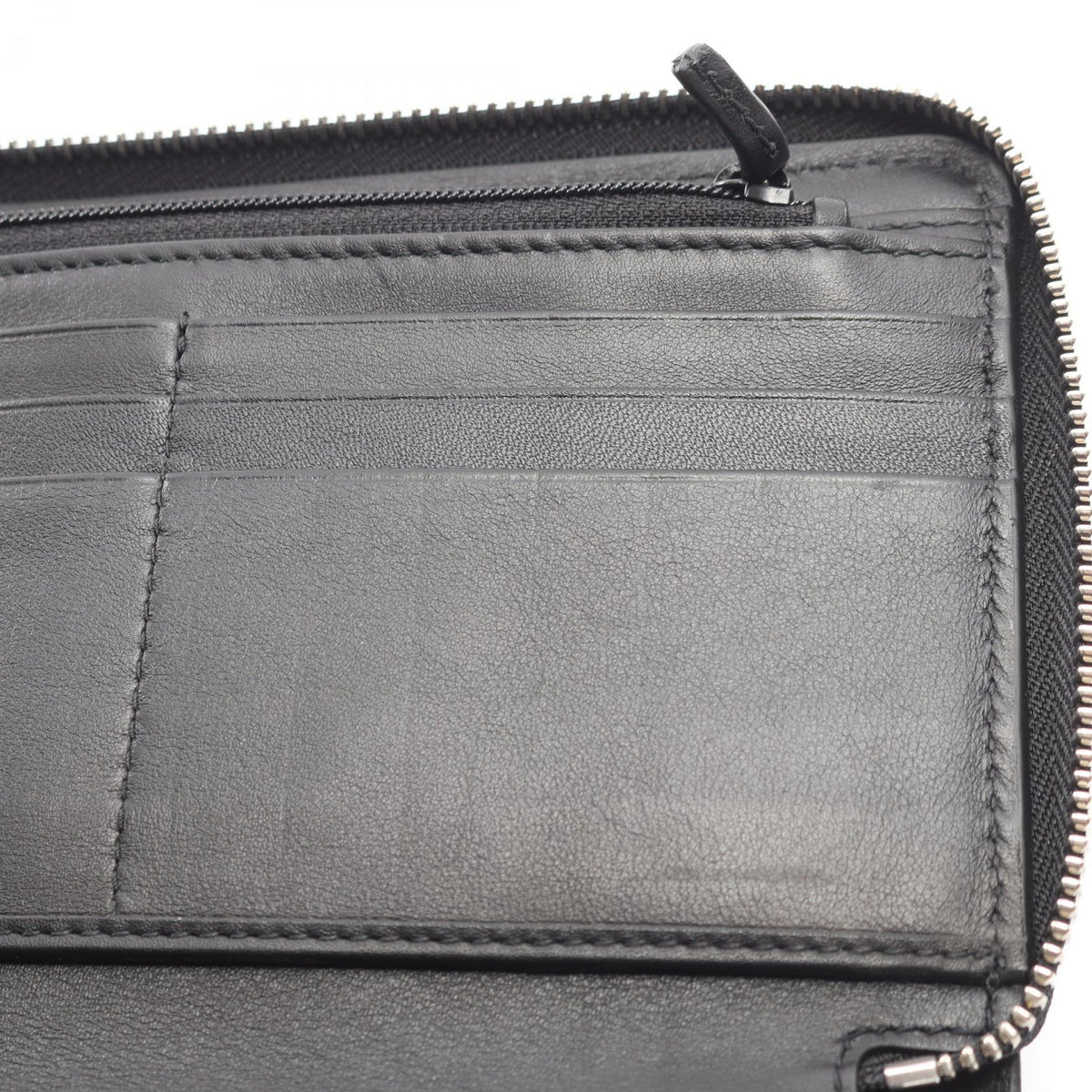 GUCCI Micro Guccissima · Zip Around Wallet