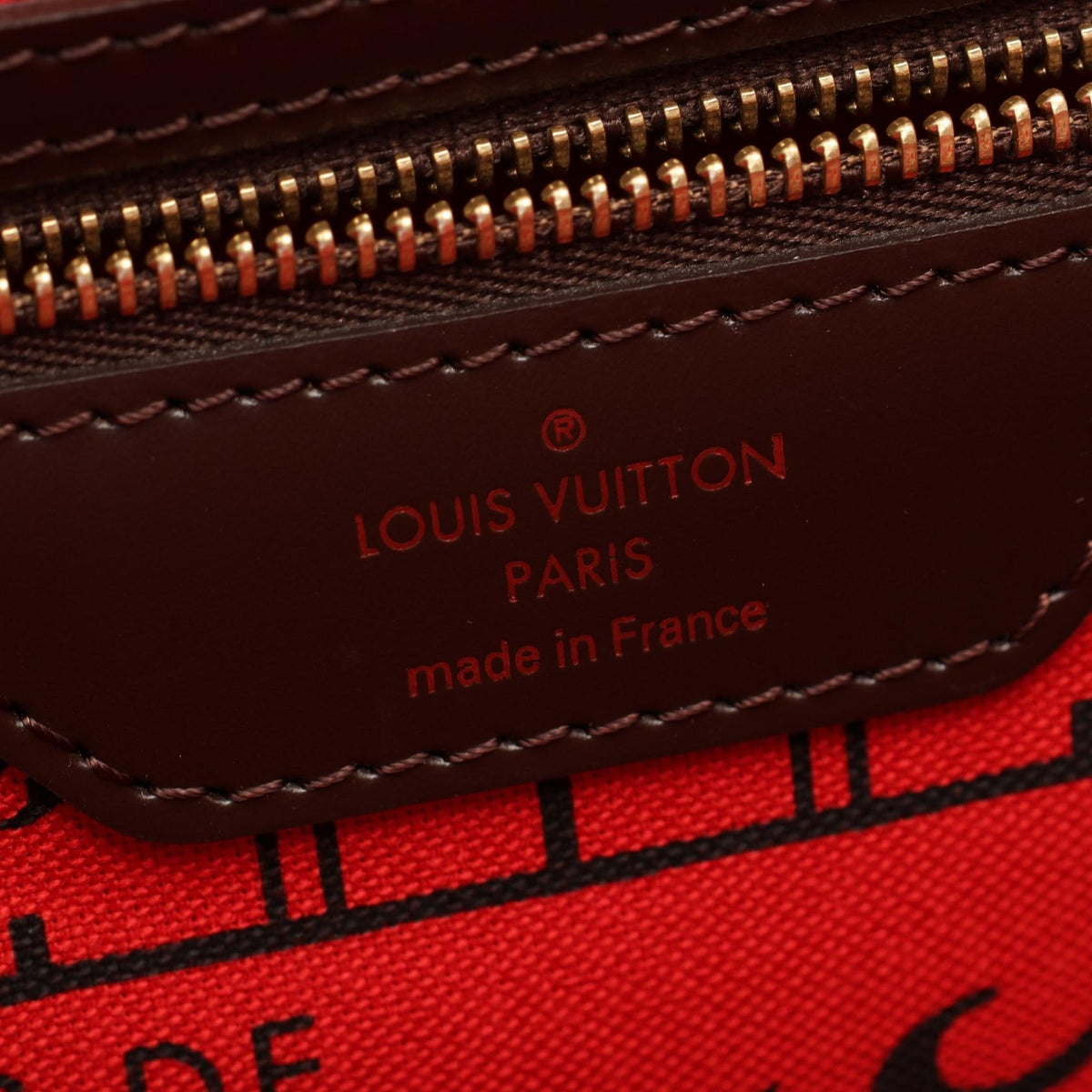 LOUIS VUITTON Neverfull PM · Damier Ebene
