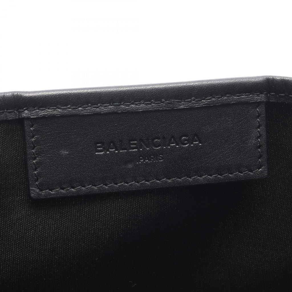 Balenciaga Navy Cabas XS · Canvas Leather