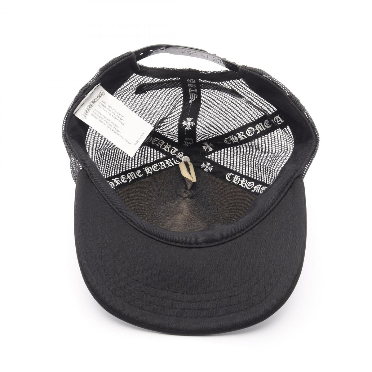 Chrome Hearts Cemetery Cross Mesh Tracker Cap