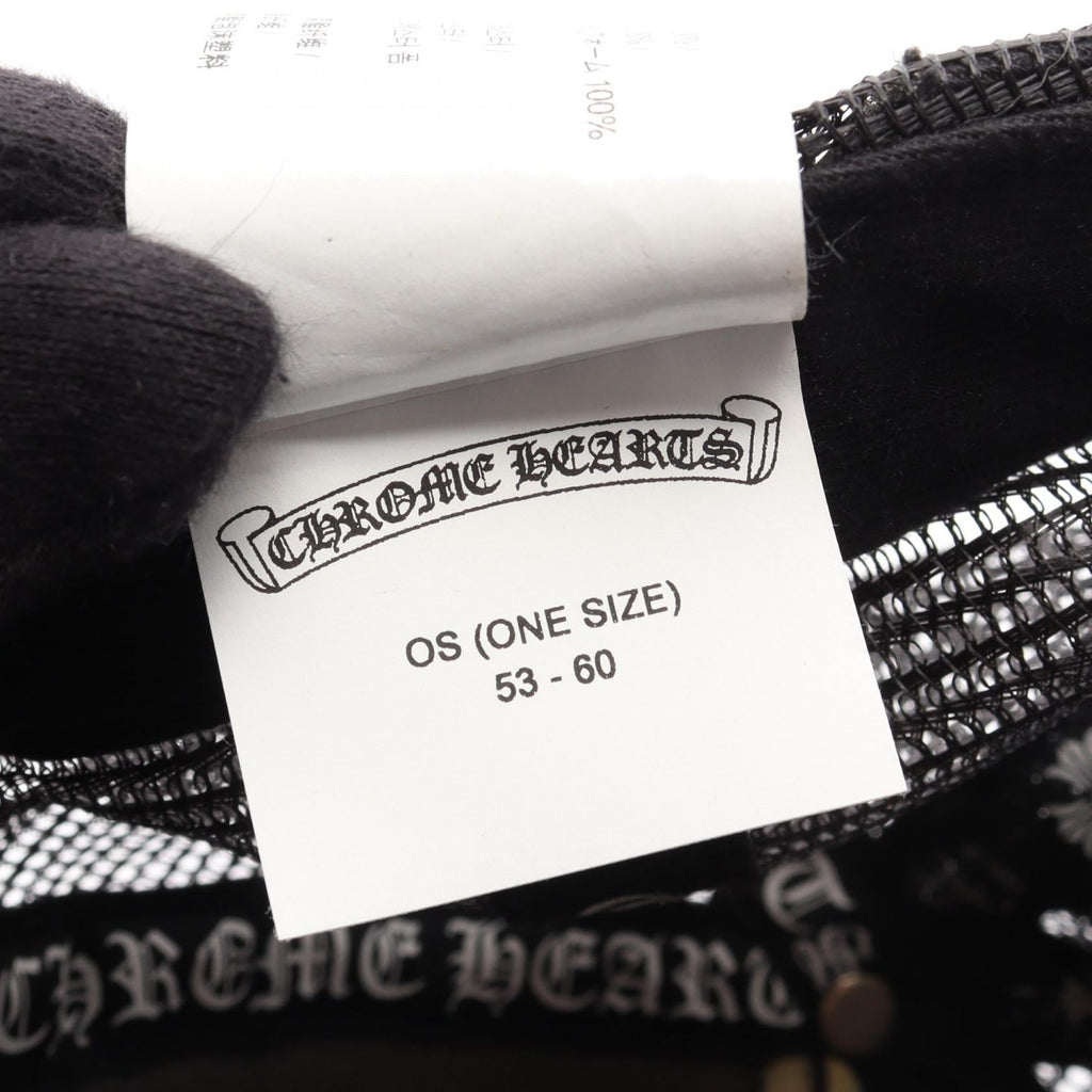 Chrome Hearts Cemetery Cross Mesh Tracker Cap