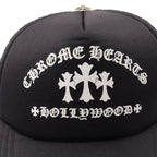 Chrome Hearts Cemetery Cross Mesh Tracker Cap