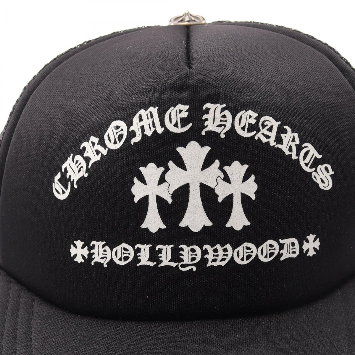 Chrome Hearts Cemetery Cross Mesh Tracker Cap