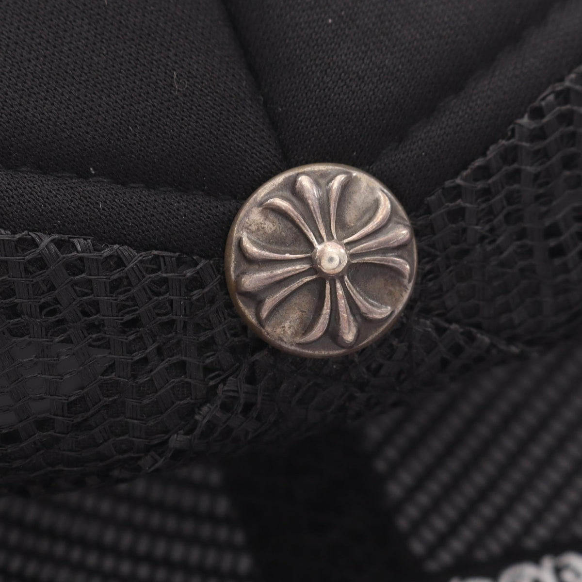 Chrome Hearts Cemetery Cross Mesh Tracker Cap