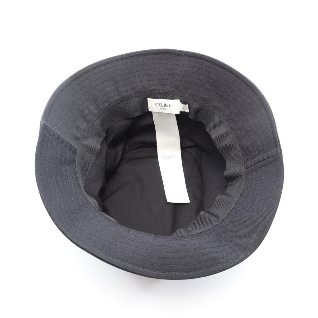 Celine Logo Embroidery Bucket Hat · Cotton