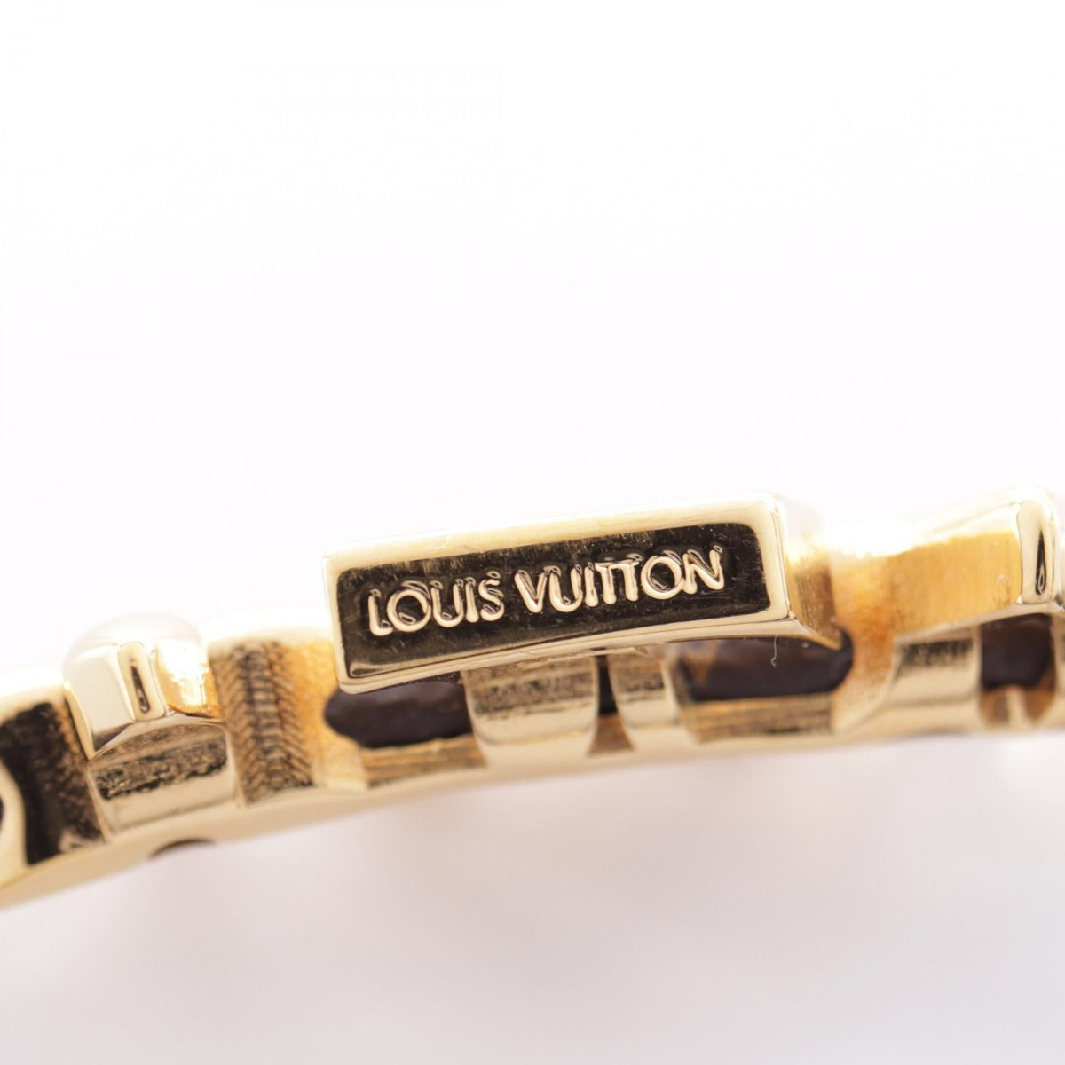 Louis Vuitton LV Iconic · Gold Plated