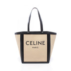 Celine Large Square Cabas · Canvas & Leather