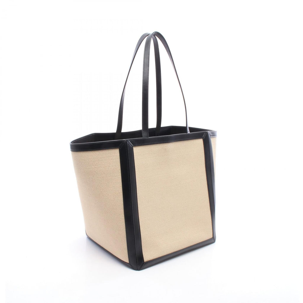 Celine Large Square Cabas · Canvas & Leather