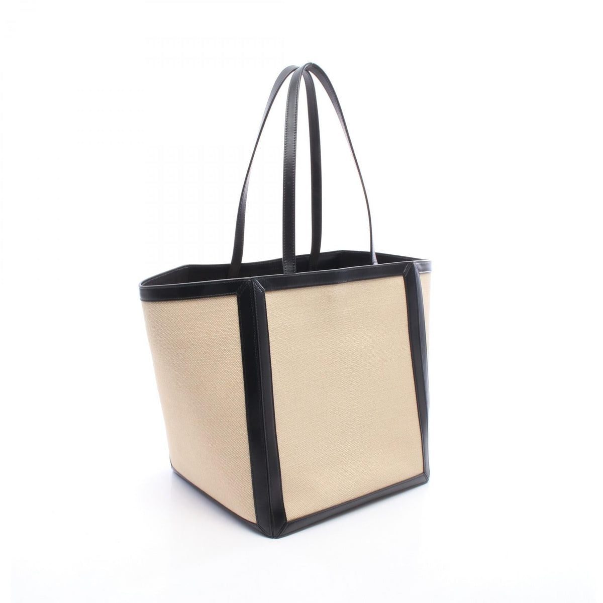 Celine Large Square Cabas · Canvas & Leather