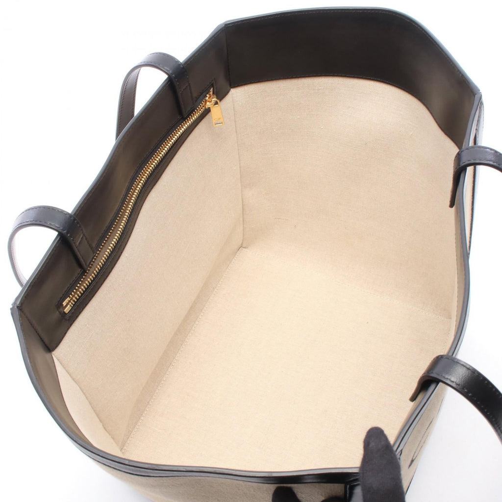 Celine Large Square Cabas · Canvas & Leather