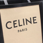 Celine Large Square Cabas · Canvas & Leather