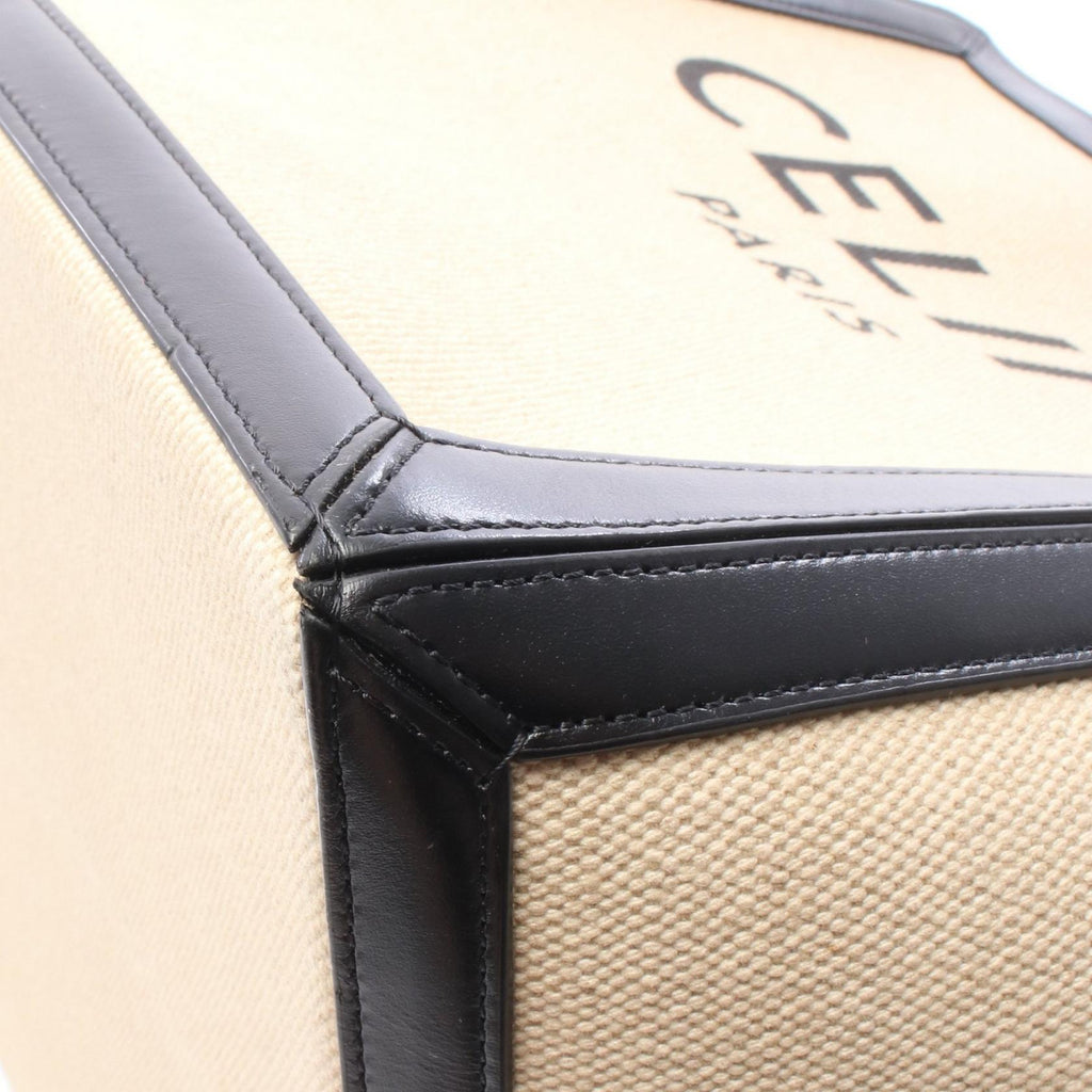 Celine Large Square Cabas · Canvas & Leather