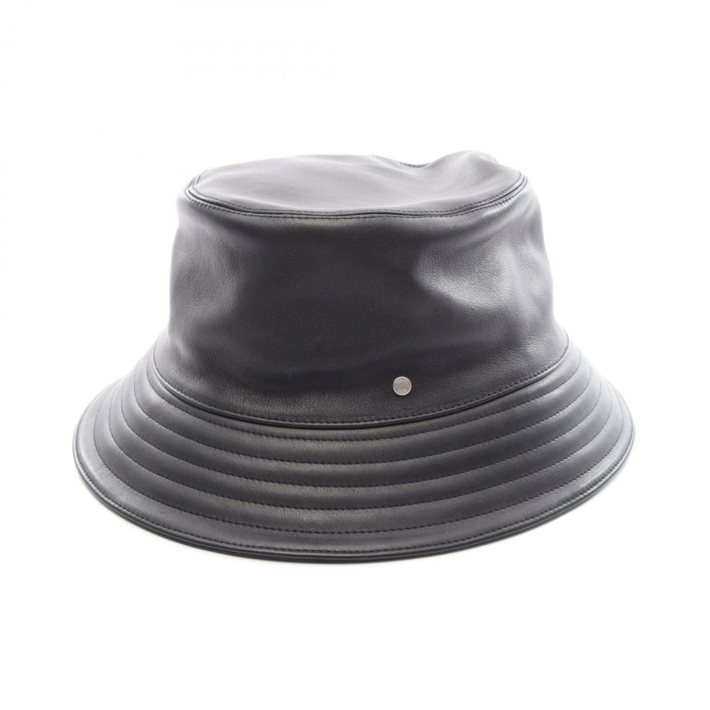 Hermès Serie Button Bucket Hat · Leather