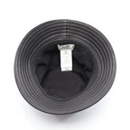 Hermès Serie Button Bucket Hat · Leather
