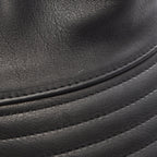 Hermès Serie Button Bucket Hat · Leather